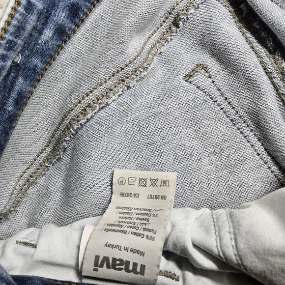 1 Preloved Mavi Women's Alexa Mid Rise Skinny Jeans size 26 - Picture 11 of 13